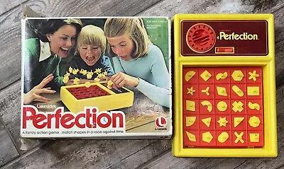 Vintage 70s Lakeside's Perfection Game Complete W/ Original Box  & Pieces 8370 • $40