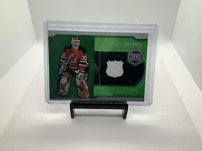 2022-23 SP Game Used A Piece Of History MARTIN BRODEUR 300 Club Jersey 40/99 • $25