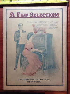 Vintage University Society New York World's Best Music Program Library • $14.99