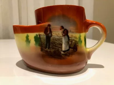 Vintage Collectible Shaving Mug 1930's Era Country Painting Good Condition • $49