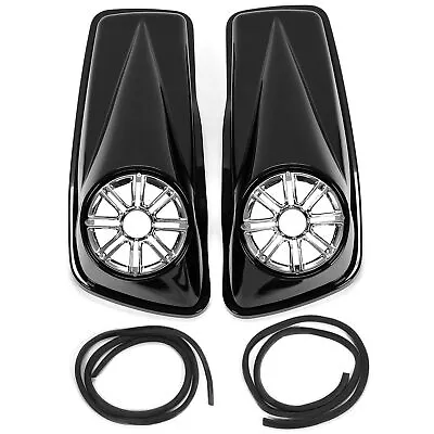 6.5  Saddlebag Speaker Lids For Harley Touring Street Glide Road King 2014-2024 • $69.99