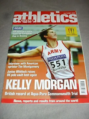 £0.99 • Buy Athletics Weekly Issue June 19th 2002,Kelly Morgan,Tim Montgomery
