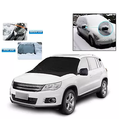 Car Windshield Snow Cover Magnetic Sun Shade Protector Winter Dust Frost Guard • $12.73