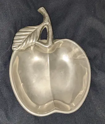 £5 • Buy SEBA Silver Plated APPLE Trinket Dish Tray Gift Mother's Day