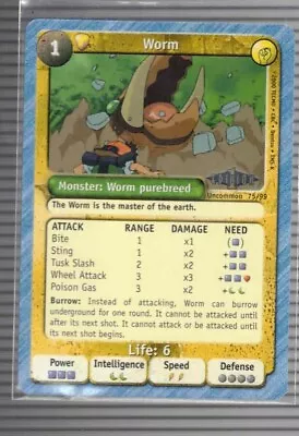 2000 Monster Rancher WORM #75 1st Edition • $0.99