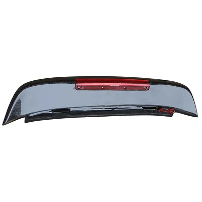 For 92-95 Honda Civic Carbon Fiber S Style Rear Roof Wing Spoiler+Brake Light • $379.05