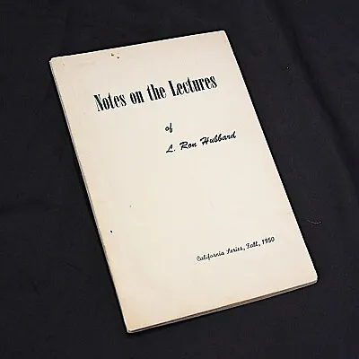 L Ron Hubbard Books Notes On The Lectures Second Printing 1951 RARE • $59.44