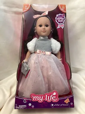 My Life As Winter Princess Holiday Doll Brunette Hair Nib • $34.99