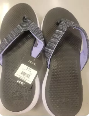 Athletic Works Women's Comfort Thong Sandals Flip Flops SIZE 9/10 • $9.88