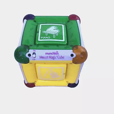 Munchkin Mozart Magic Cube Orchestra Music Lights Sensory Educational Toy Safe • $22.99