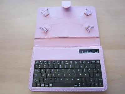 £16.99 • Buy Pink Bluetooth Keyboard Case & Stand 4 Archos Arnova 7  Android Tablet PC 7F