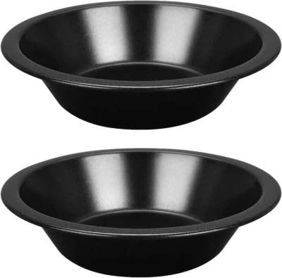 £9.77 • Buy ASTER 2 Pack Individual Pie Quiche Dishes 12.7x8x3cm Mini Cake Tart Tins Round