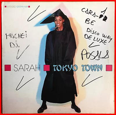 ITALO EURO DISCO 12  Sarah-tokyo Town (Extended Mix) MEGA RARE OG '86 - EX+ Mp3 • $48