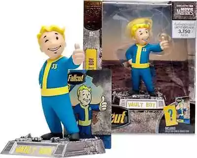 McFarlane Toys Fallout Vault Boy Posed Figure Movie Maniacs - CONFIRMED ORDER • $74.99