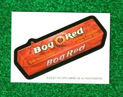 2011 Wacky Packages Halloween Artist Bio Card  BOG RED  By PAT CHAIMUANG. • $12.99