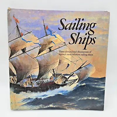 Sailing Ships Book 3D Ron Van Der Meer McGowan Pop Up Viking 1984 • $10