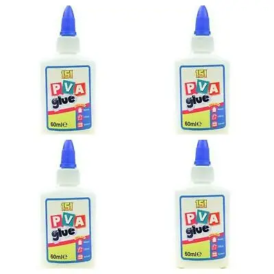 £6.99 • Buy PVA Glue Bottles Washable Safe Glue Ideal School Craft Home Office NON Toxic