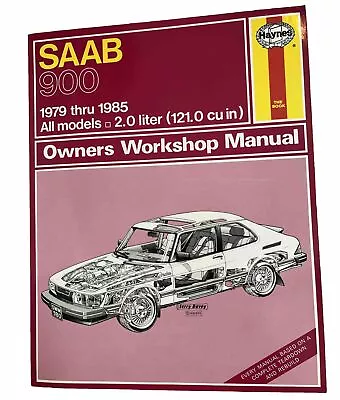 SAAB 99 & 900 (1979-1983) ALL MODELS Haynes Owners Workshop Repair Manual Book • $18.74