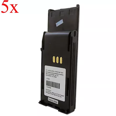 5pcs HNN9049H HNN9050 HNN9051 Battery For MOTOROLA Radius P1225 P1225 LS Radio • $78.80