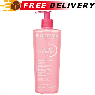 $33.66 • Buy Bioderma Sensibio Foaming Gel Foaming Cleanser & Makeup Remover, 500 Ml