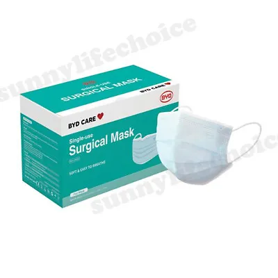 BYD LEVEL 3 SURGICAL MASK SINGLE-USE Face Mask Virus Respirator Flu Protection • $35.99