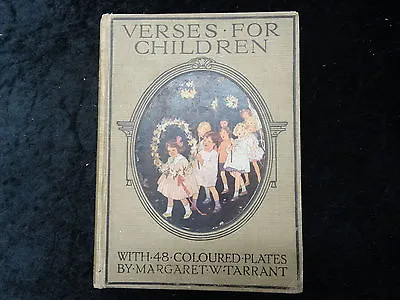£49.99 • Buy Verses For Children By H. Golding, 48 Colour Plates By Margaret W. Tarrant.