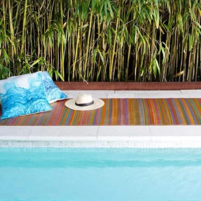 £60.08 • Buy Fab Habitat Outdoor Rug - Waterproof Fade Resistant Crease-Free - Premium Rec...