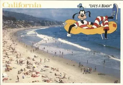 Disney Life's A Beach In California H.S. Crocker Co. Inc. Large Format Postcard • $11.99