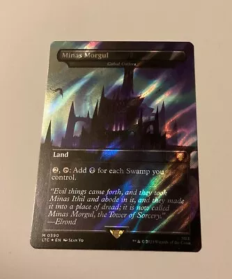 MTG Minas Morgul -  Surge Foil - Cabal Coffers Commander: The Lord Of The Rings • $47.95