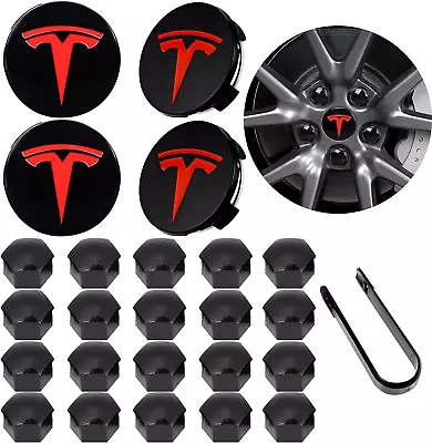 Wheel Center Caps Wheel Hub Caps Center Cover For Tesla Model 3 Model Y Model  • $27.24