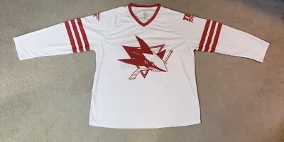 San Jose Sharks Jersey - San Francisco 49ers Jersey Mash Up - Brand New Medium • $30