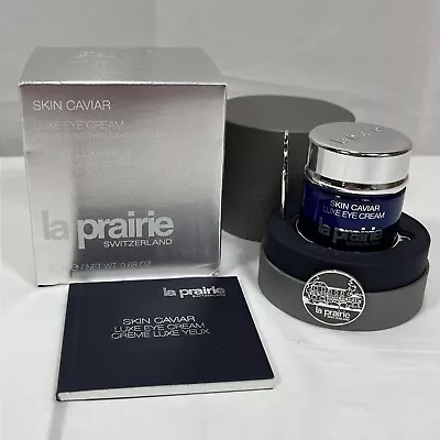 La Prairie Switzerland Skin Caviar Luxe Eye Cream 20 Ml .68 Oz NOB $435 MSRP • $219.98