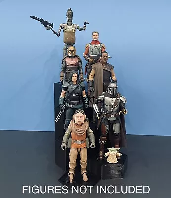 Star Wars Black Series (1:12 Scale) 6 Tier Display Base With 10 Foot Stands • $26.99