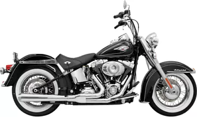 Bassani Chrome Road Rage 2-1 Long Exhaust For 86-17 Harley Softail FLSTN FLSTF • $879.95