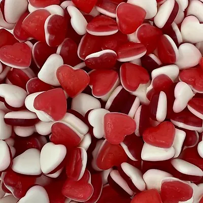 Haribo Heart Throbs Retro Sweets Party Wedding Valentines Pick N Mix Sweets RED • £4.21