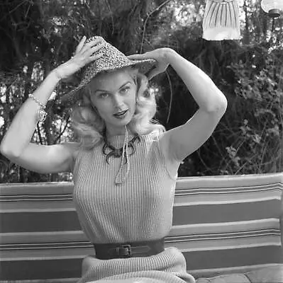 $9 • Buy Actress Irish Mccalla Poses At Home In LA 1956 OLD PHOTO 33