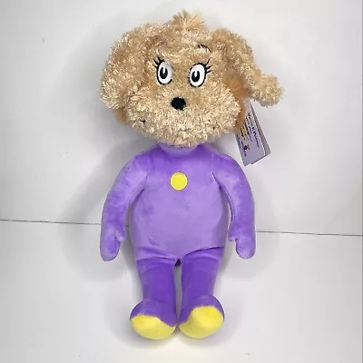 Dr Seuss Marvin K Mooney Plush Stuffed Animal Kohls Cares Purple Yellow 17  NWT • $10.92