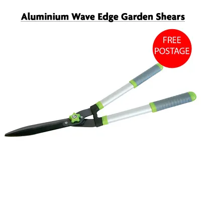 Aluminium Wave Edge Garden Shears • £10.99