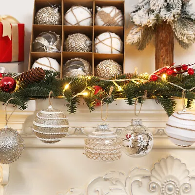 High Quality - Exquisite Christmas Ball Ornaments Ideal For Holiday Decoration • $37.38