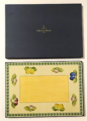 Set Of 4 Villeroy & Boch French Garden Fleurence Cork-Backed Placemats 16  • $39.50