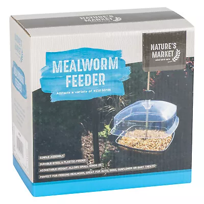 The Range Deluxe Mealworm Feeder 18.5cm Simple To Fill Easy To Clean Garden • £6.99