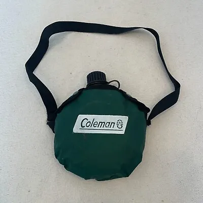 Coleman Canteen With Green Cover • $14.95