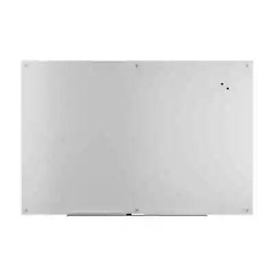 TRU RED Magnetic Tempered Glass Dry Erase Board White 6' X 4' (TR61197) • $314.49