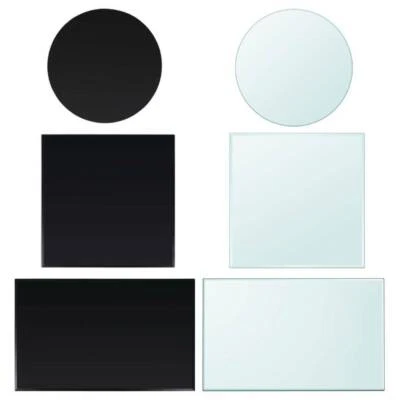 $57.76 • Buy Table Top Replacement Tempered Glass Clear Table Protect Cover Round Rectangular