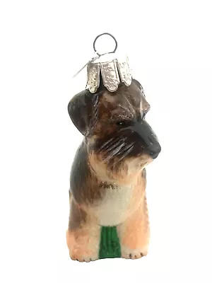 Kurt Adler Miniature Schnauzer Christmas Ornament (KSA) • $20