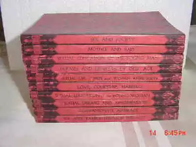 Antique 1928  First  Ed. Sexual Education Series By David Keller Comp. 10 Vol. • £44.24