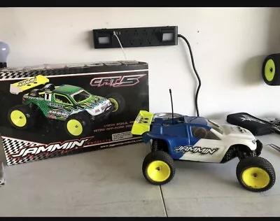 Jammin CRT.5 Nitro Mini-Truggy RC. 1/12th Scale. Vintage Remote Control Truck • $400