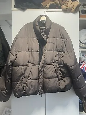 Iets Frans… Urban Outfitters Brown Water Resistant Puffer Jacket XXL • £30