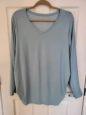 Womens Time And Tru Maternity Long Sleeve Top - Size XXL 20 • $6