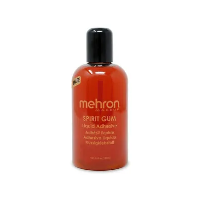 Mehron 4.5 Ounce Matte Spirit Gum Face Body Adhesive Pro Size Stage Performance • $18.95
